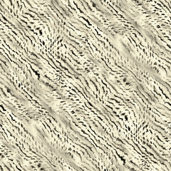 Fuzzy animal fur tan mottled chic skin seamless hide markings print. Seamless repeat raster jpg pattern swatch.
