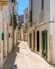 Obraz premium Scenic summer sight in Martina Franca, province of Taranto, Apulia, southern Italy.