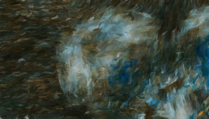 Abstract texture background. Delicate soft pastel colors and oil strokes Painted on canvas watercolor artwork. Good for printed picture, design postcard, posters and wallpapers. Digital graphic art.