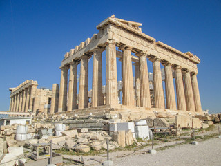 Obraz premium Partenon w Atenach w Grecji