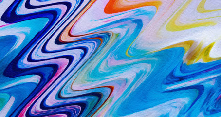 Fototapeta premium Abstract texture background. Delicate soft pastel colors and oil strokes Painted on canvas watercolor artwork. Good for printed picture, design postcard, posters and wallpapers. Digital graphic art.