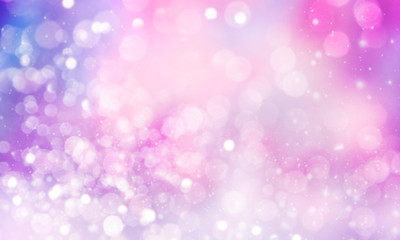 Blurred Spring background with bokeh