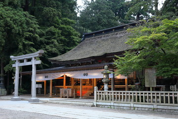 Obraz premium 日本の神社 鹿島神宮