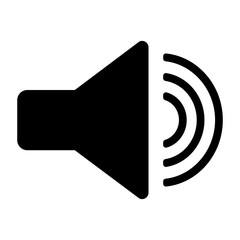 Megaphone icon, Megaphone icon vector, in trendy flat style isolated on white background. Megaphone icon image.