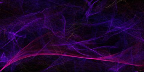 Abstract color smoke wispy background in violet and blue colors