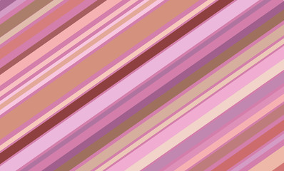 pink, lilac, burgundy straight stripes of different colors on the diagonal