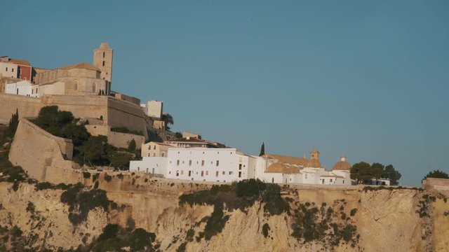 Dalt Vila Ibiza Old Town Fortification Port