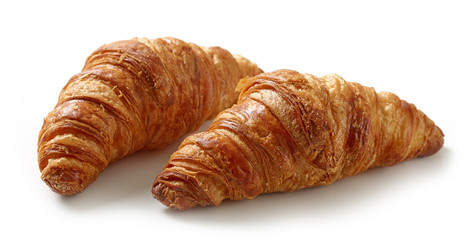 freshly baked croissants