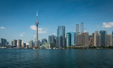 Obraz premium hong kong skyline at night