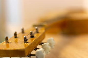 Musical instruments - guitar close up