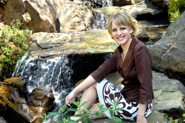 Barefoot Besides Waterfall WFT