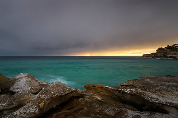 Bronte Beach at sunset, Sydney Australia