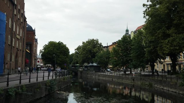 Timelapse of Fyrisån in Uppsala, Sweden