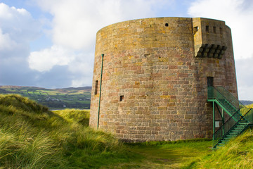 A 19th century round Martello tower fort in Londonderry