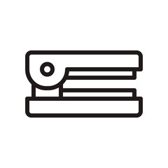 Stapler icon in trendy outline style design. Vector graphic illustration. Stapler icon for website design, logo, and ui. Editable vector stroke. EPS 10.