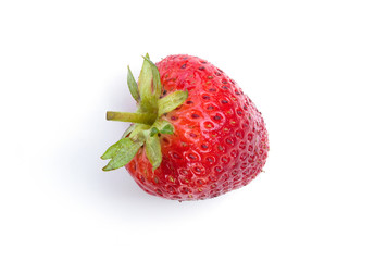 Strawberry isolated on a white background.