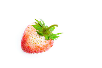 Strawberry isolated on a white background.