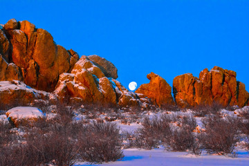 Devil's Backbone Moonrise