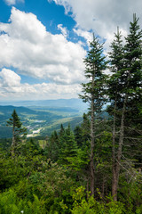 Top of Mount Mansfield in Vermont