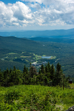 Top Of Mount Mansfield In Vermont