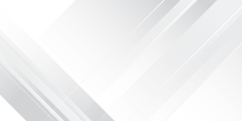 Modern white background with silver light shiny box square rectangle effect vector illustration