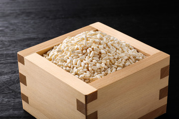 米麹のクローズアップ