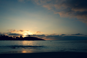 Cielo marino en Zapallar, Chile