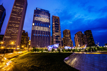 Chicago cityscape, USA