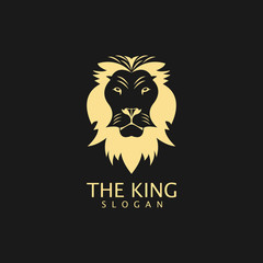 Lion Logo Template vector icon illustration design