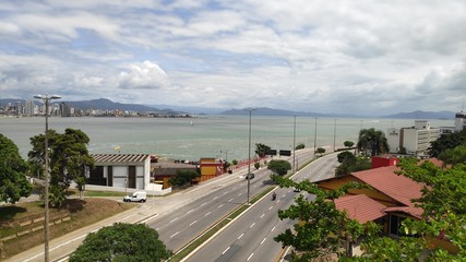 view of the city