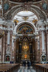 Fototapeta na wymiar innsbruck cathedral