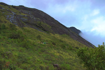 Obraz premium A HDR shot of Nilgiri Meadows from higher grounds
