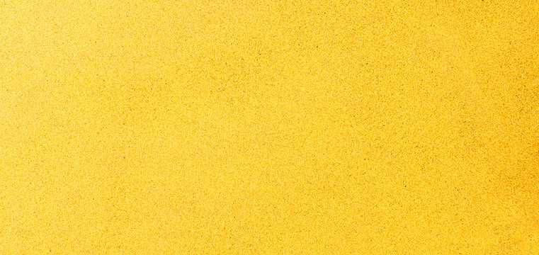 Abstract Yellow Sand Texture /gold Or Yellow Surface Background