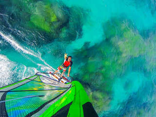 Ocean world of windsurfing