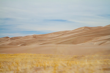 Fototapeta na wymiar great sand dunes colorado