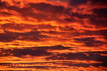 Fire Clouds Sun Bright sky