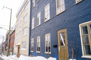 façade de bâtiment en Amérique du Nord