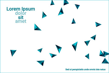 
Triangular background.