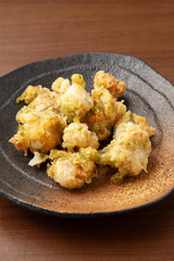 ホタテの磯辺揚げ