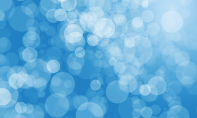 abstract blurred blue color background with light