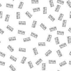 Minimalistic doodle background. Abstract seamless pattern for covering, textile, other design.