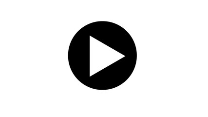 Video interface icon on white. illustration