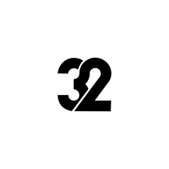 32 Number Logo Design Combinations