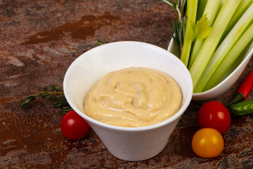 Vegan cuisine - Humus