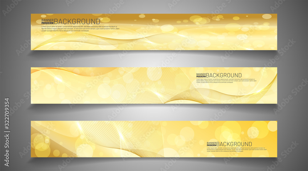 Wall mural modern vector design banner background. abstract creative concept light graphic layout template.