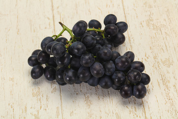 Fresh ripe sweet red grape