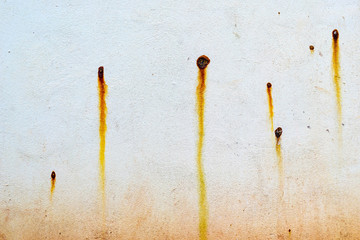 Walls, walls with rust stains, are natural patterns.