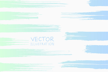 Soft color grunge strokes with gradient.