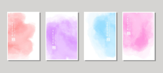 Fototapeta premium Vector banner shapes collection isolated on white