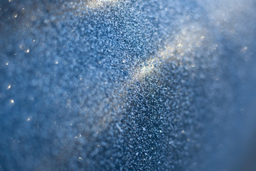 Fototapeta na wymiar Abstarct snow texture on a window. Freeze background. 